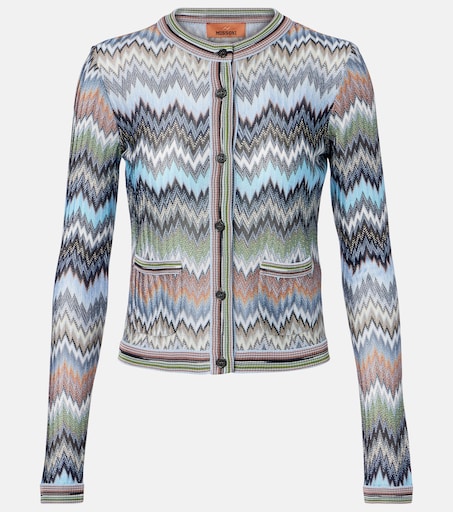 Zigzag cardigan in multicoloured - Missoni | Mytheresa