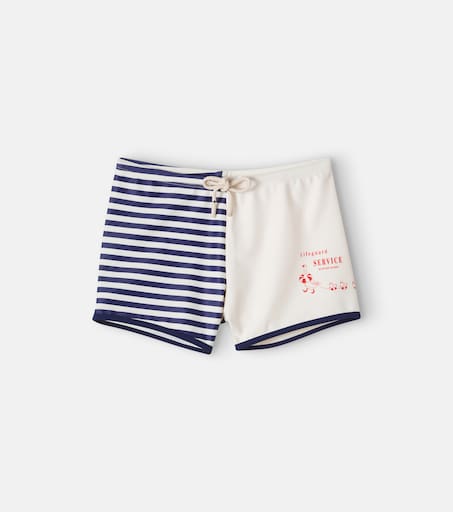 Aster striped swim trunks in white - Konges Slojd | Mytheresa