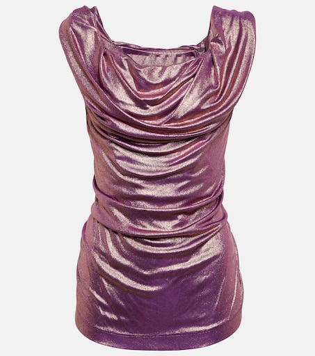 Ginnie jersey top in purple - Vivienne Westwood | Mytheresa