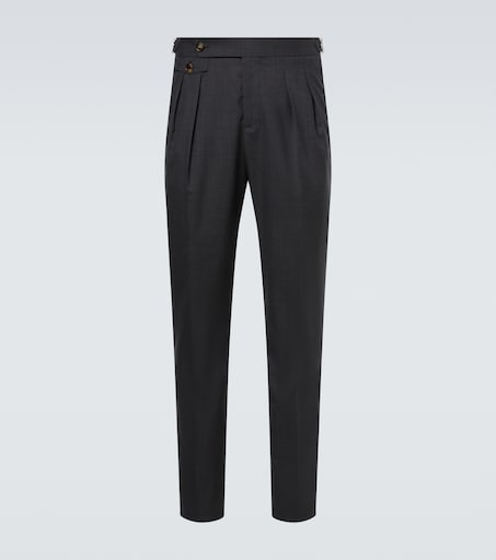 Brunello Cucinelli Virgin wool straight pants