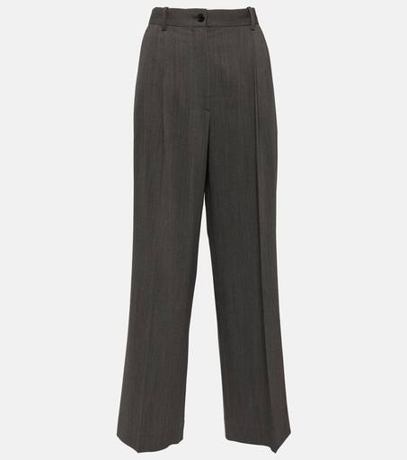 【関税・送料込み】The Row Barrie wool wide-leg pants The Row Barrie wide-leg wool pants The Row