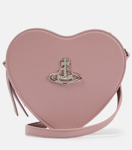 Louise Small faux leather crossbody bag in pink - Vivienne