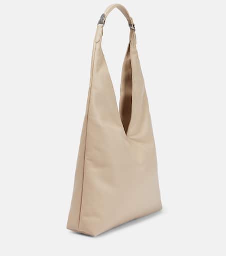 Leather tote bag in white Brunello Cucinelli Mytheresa