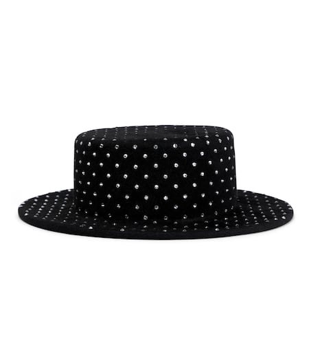 【RonRon】 DOT FRILL BUCKET HAT BLACK DOT FRILL BUCKET HAT BLACK - RONRON 론론
