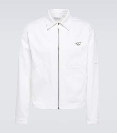 $229 Guess Men White Puffer Water/Wind-Resistant Bomber Top