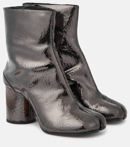 Maison margiela tabi boots silver online