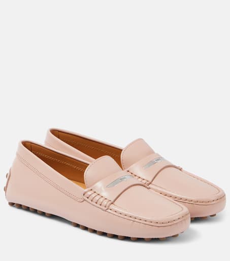 【TOD'S】GOMINO DRIVING SHOES Woman BROWN Gommino Driving Shoes in Leather