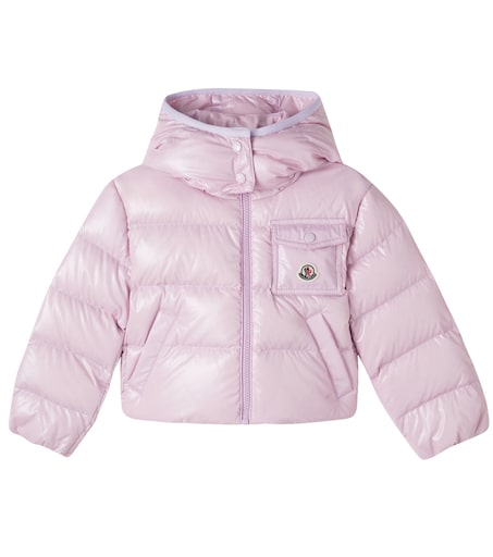 Andro down jacket in pink - Moncler Enfant | Mytheresa