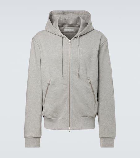 【アーカイブ】 Dries van noten panton ポリジップパーカー Cotton zip-up hoodie in grey - Dries Van Noten | Mytheresa