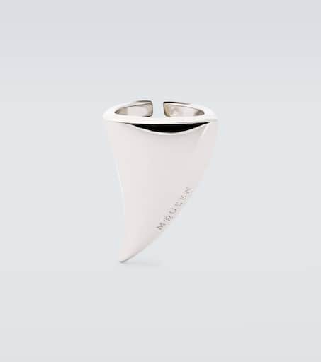 【関税込み】McQueen シルバー Tiger Claw リング Tiger Claw ring in silver - Mc Queen | Mytheresa