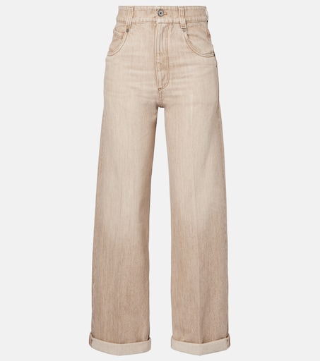 Jeans Donna A Gamba Larga ONESO - Vita Media/Bassa, Taglio Wide Leg, Tessuto Elasticizzato