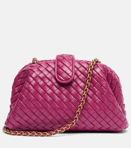 ショルダーバッグ Bottega Veneta Slate Leather Crossbody Bag BOTTEGA VENETA | Mini Hop Intrecciato Leather Crossbody Bag