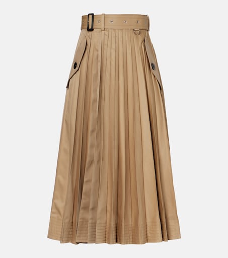 スカート Sacai21SS COTTON GABARDINE TRENCH SKIRT P01070178.jpg