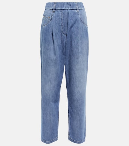 【関税&送料込】Brunello Cucinelli Straight-Leg Jeans In Den Brunello Cucinelli Straight Leg Jeans | Neiman Marcus