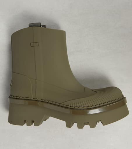 Gray rain boots women's shoes on sale