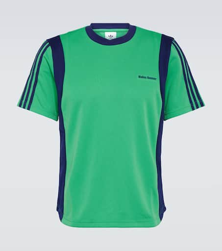 x Wales Bonner jersey T-shirt in green - Adidas | Mytheresa x Wales Bonner jersey T-shirt in green - Adidas | Mytheresa