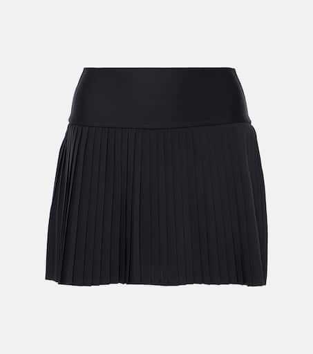 Grand Slam pleated tennis skirt in black - Alo Yoga | Mytheresa