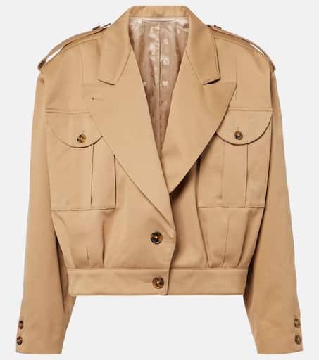 Cotton bomber jacket in beige - Blaze Milano | Mytheresa