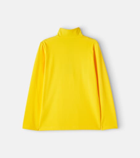 Bogner Kids 프린트 하프 집업 스키 탑