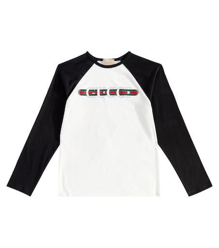 GUCCI キッズ ハリネズミ Tシャツ 10 140 Gucci Kids Printed Cotton T-shirt | Red | FARFETCH