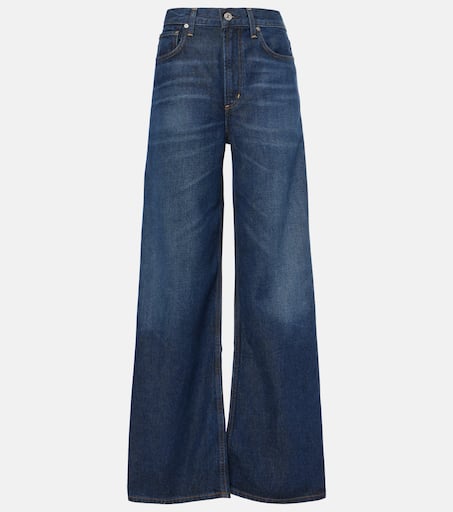 Paloma high-rise wide-leg jeans in blue - Citizens Of