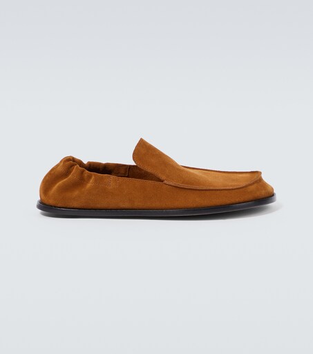 Slip-Ons Flex aus Veloursleder in Braun - Loewe | Mytheresa