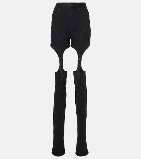 パンツ MUGLER FW23 'Cut-Out' trousers (23W1PA0396182 1999) 22471040_52670034_600.jpg