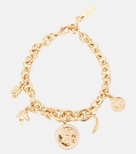 新着アイテム☆Chloe プラージュbracelet Chloé Charms charm bracelet in gold - Chloe | Mytheresa