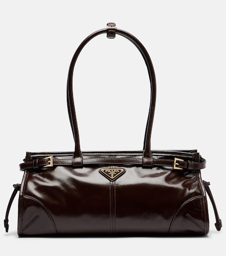 Prada Bonnie Medium suede shoulder bag