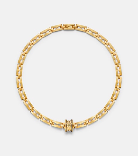 B.zero1 18kt gold necklace with ceramic