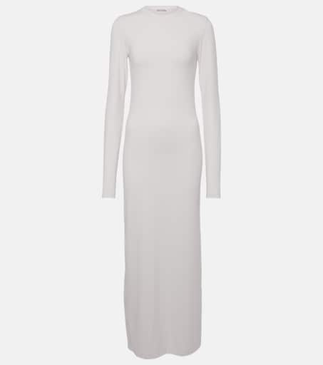 Jersey maxi dress in white - Acne Studios | Mytheresa