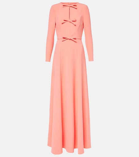 carolina herrera pink bow dress Carolina Herrera Triple Bow Keyhole Gown