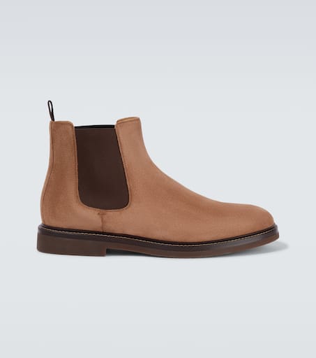 【関税＆送料込み】Brunello Cucinelli Suede Leather Chelsea Brunello Cucinelli Suede Leather Chelsea Boots | Boots