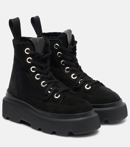 Bottines Matilda en daim en noir – Inuikii | Mytheresa