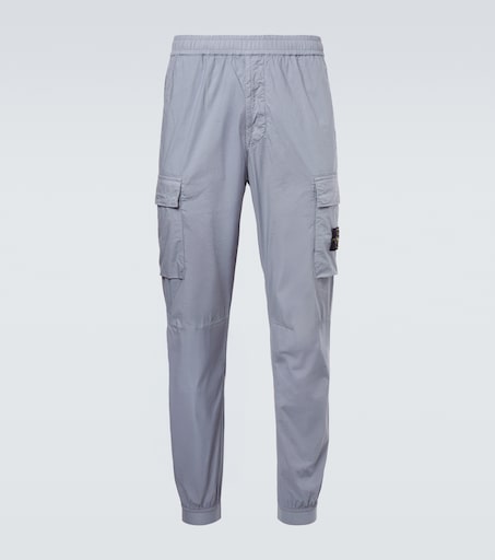 Stone Island Compass cotton-blend cargo pants