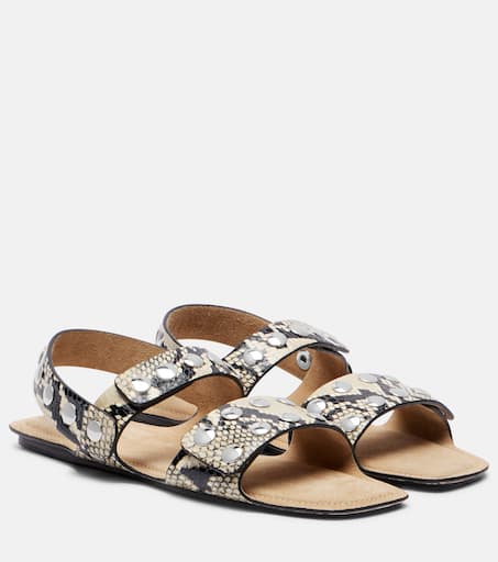 サンダル・ミュール KHAITE Women Sandals F3075803L803121 Beige beige-leather-khaite-sandals-