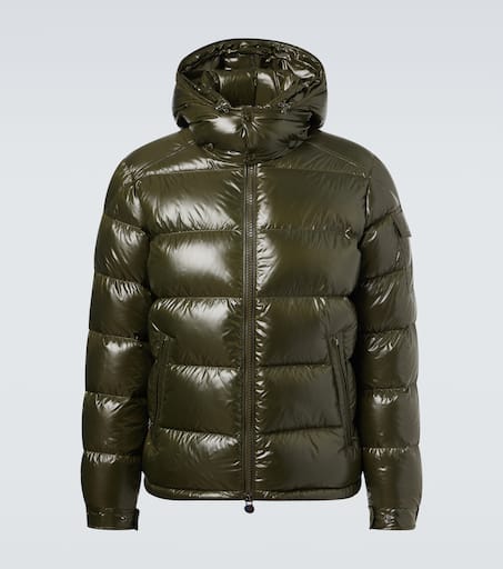 Maya down jacket in green - Moncler | Mytheresa