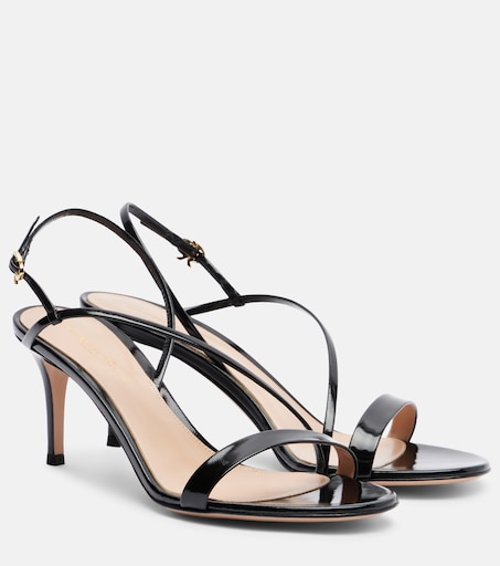 Manhattan 70 leather sandals in black - Gianvito Rossi | Mytheresa