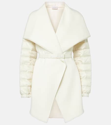 【関税&送料込】Moncler Virgin Wool Blend Cape Moncler Wool-Blend Cape | Neiman Marcus