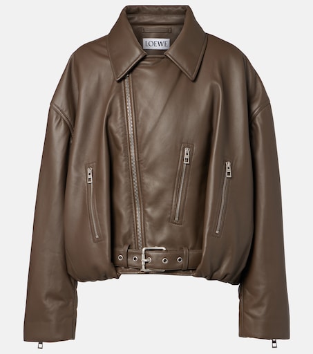 Loewe Leather Jackets for Women | Mytheresa