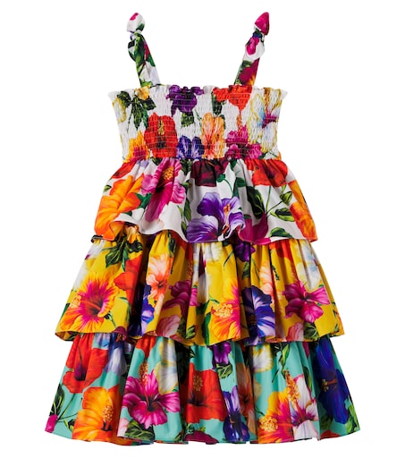 DOLCE&GABBANA KIDSドレス&パンツ Dolce & Gabanna Kids Girls Italian Holiday Lemon Cherry Dress