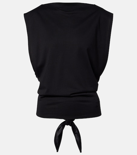 JACQUEMUS ジャックムス 22SS LE SPLASH キャミソールトップス  ブラック 40 Marcel Moisson top in black - Jacquemus | Mytheresa