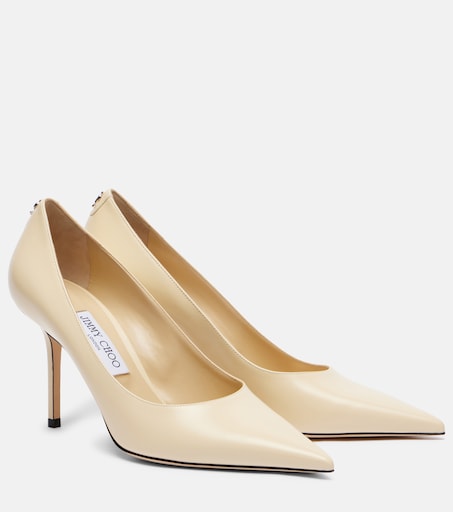 Love 85 leather pumps in white - Jimmy Choo | Mytheresa