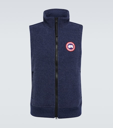 Canada goose vest blue new arrivals