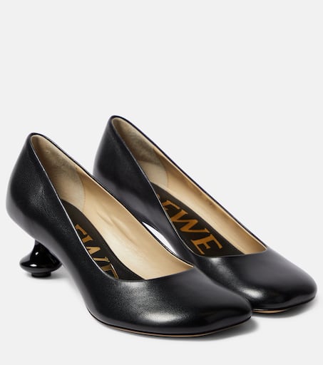 24SS new/LOEWE ペタルメッシュパンプス Pumps Black L815S01X79_1100_1F.jpg