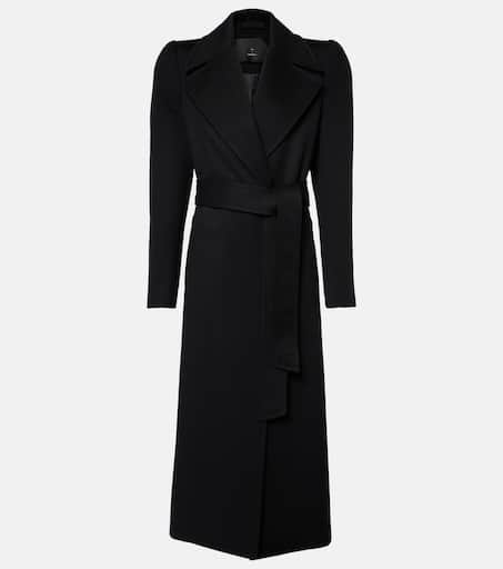 RHW wool coat in black - Wardrobe NYC | Mytheresa