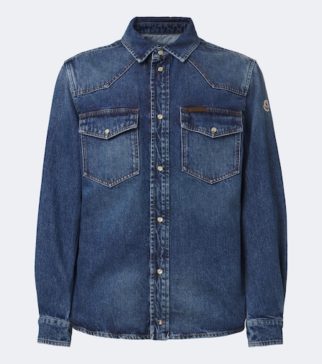 Denim Western shirt, image 2 of 2