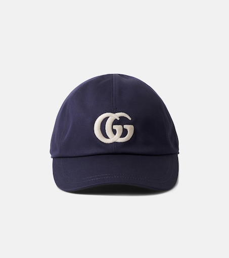 GG cotton baseball cap in blue - Gucci Kids | Mytheresa