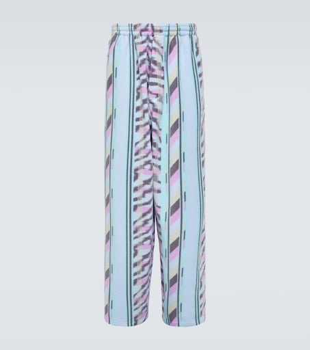Jogginghose aus Fleece in Multicolor - Balenciaga | Mytheresa