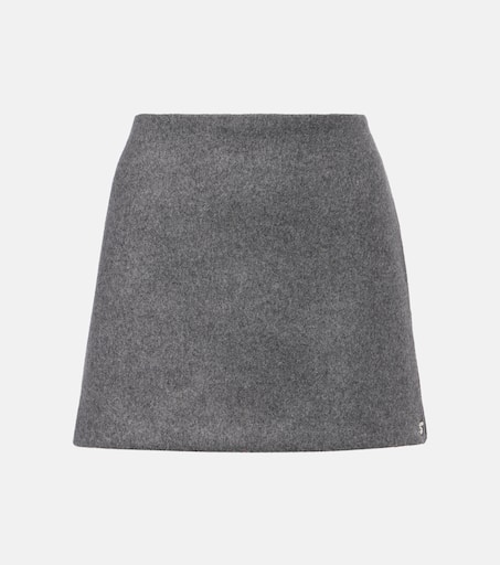 ミニスカート Jil Sander Grey Wool Miniskirt XS以下 Jil Sander(ジルサンダー) ミニスカート(レディース